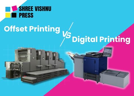 Offset Printing vs Digital Printing