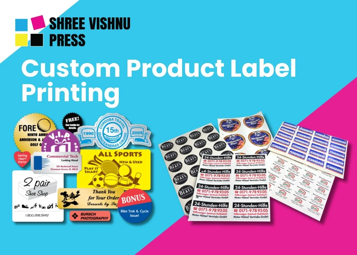 Custom Product Label Printing